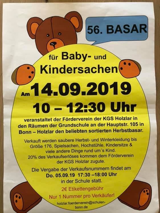 56. Basar für Baby- und Kindersachen