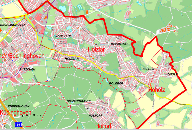 Regionalplan – Ausweisung von allgemeinen Siedlungsflächen