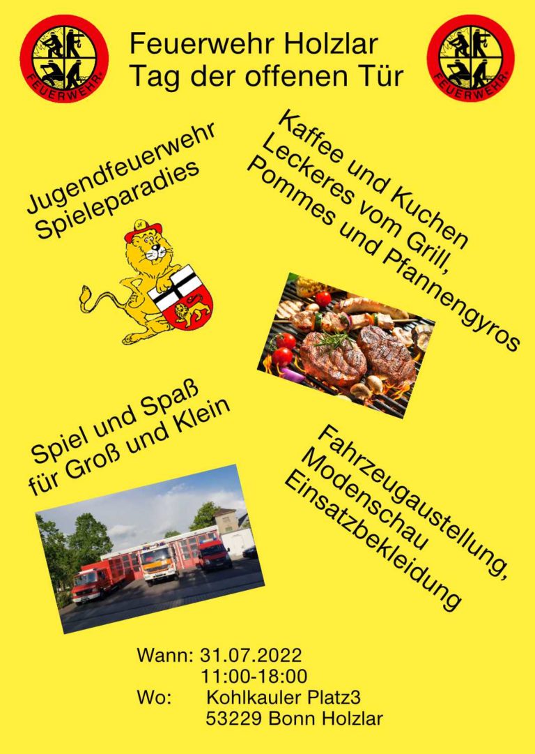 Feuerwehr Holzlar – Tag der offenen Tür