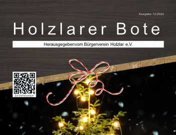 Holzlarer Bote – Ausgabe Dezember 2022 ist erschienen