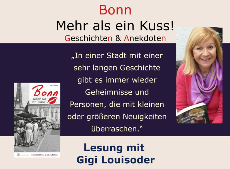 Lesung mit Gigi Louisoder im Rahmen der Buchausstellung