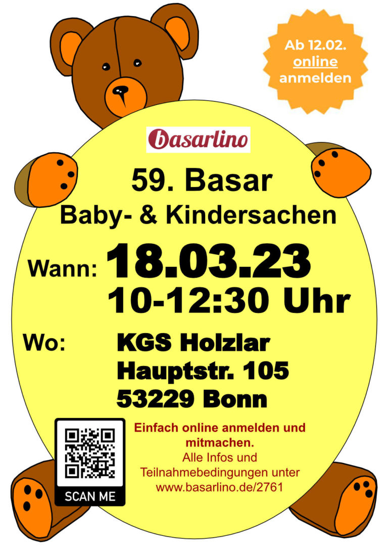 59. Basar für Baby- und Kindersachen