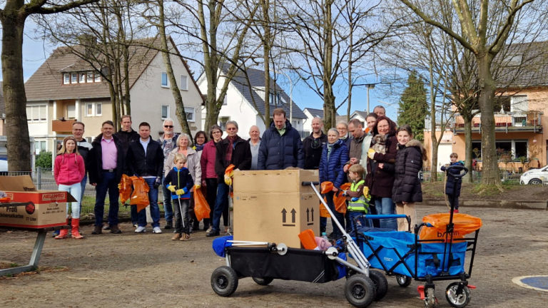 Rege Beteiligung bei Holzlar blitzblank am 18.03.2023