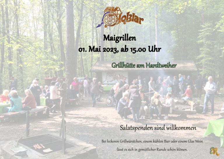 Maigrillen am 01.05.2023