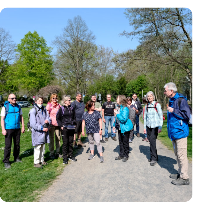 Gruppenfoto Wanderung Holzlar