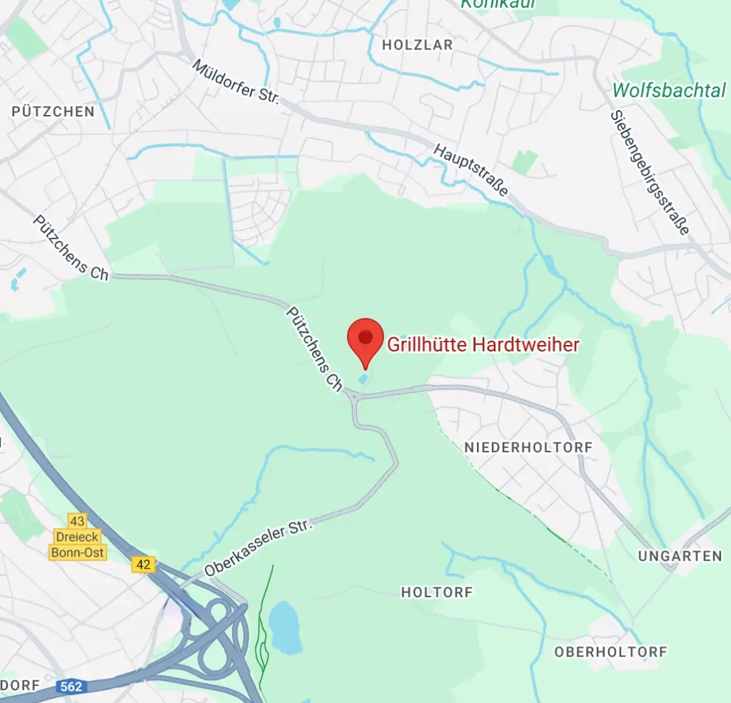 Grillhütte Karten Position